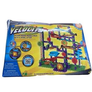 Techno Gears Marble Mania Velocity Marble Maze Educational Learning Building Set